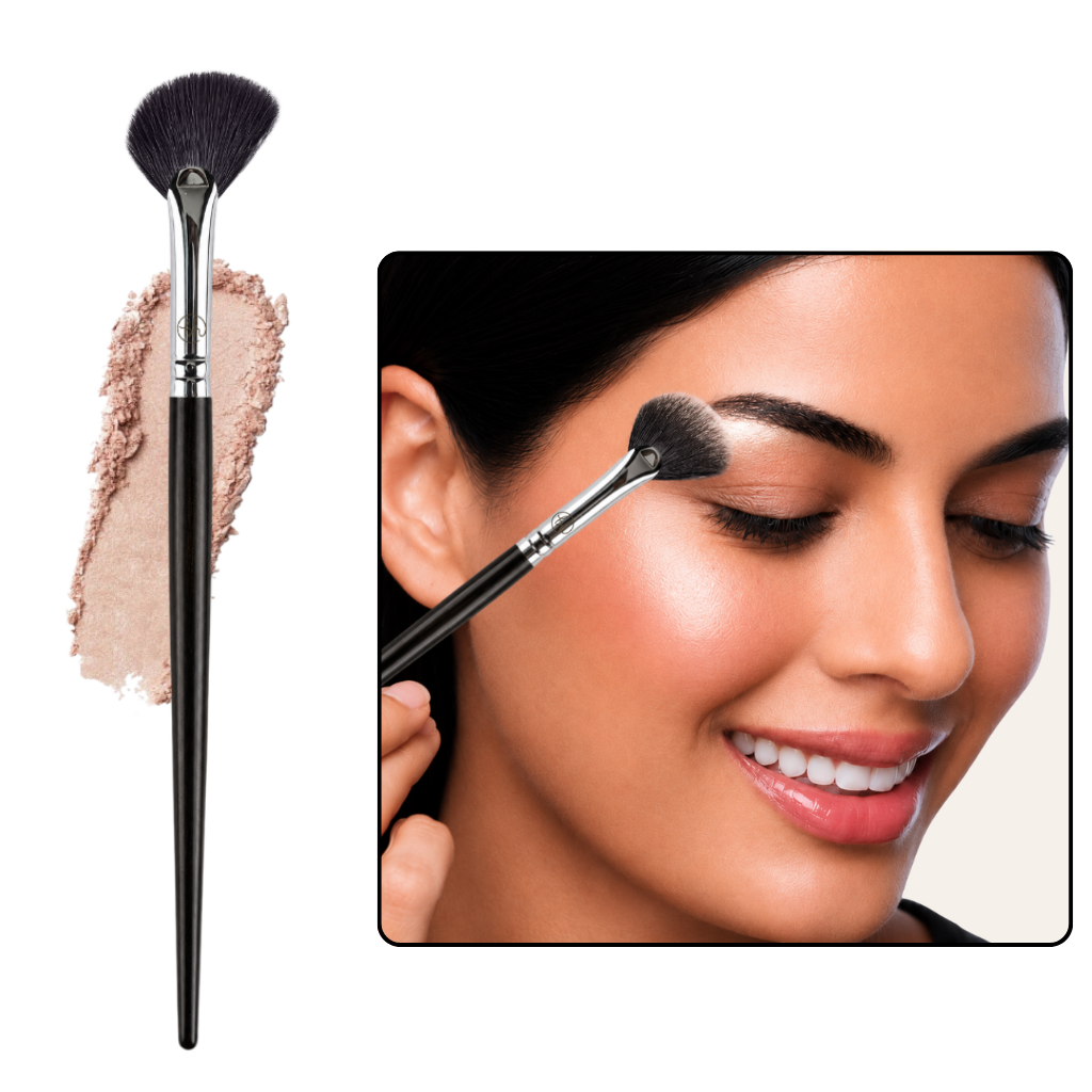 Cọ Quạt Highlight BH Cosmetics Fan Highlighter Brush BH533